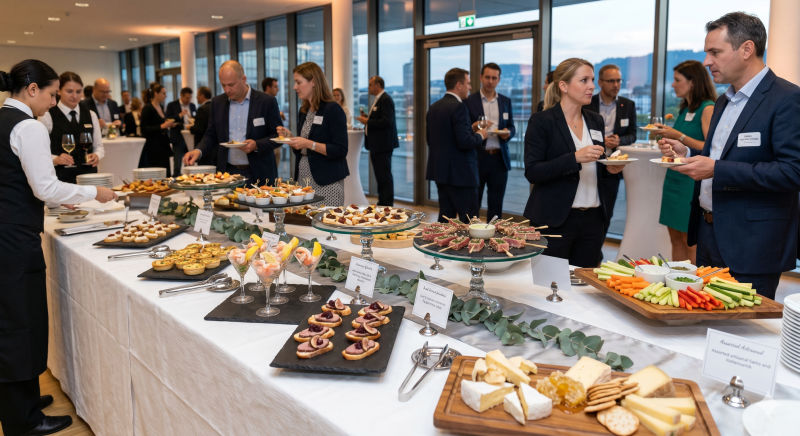 Traiteur entreprise Libourne - Buffet cocktail pour séminaire par Le Nectar.