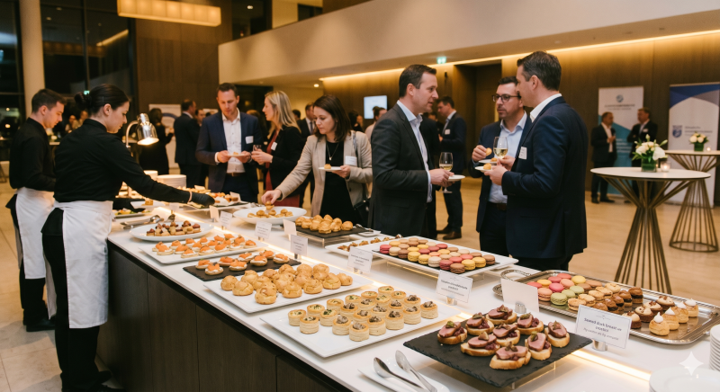 Buffet cocktail d'entreprise et séminaire à Libourne par Le Nectar Traiteur